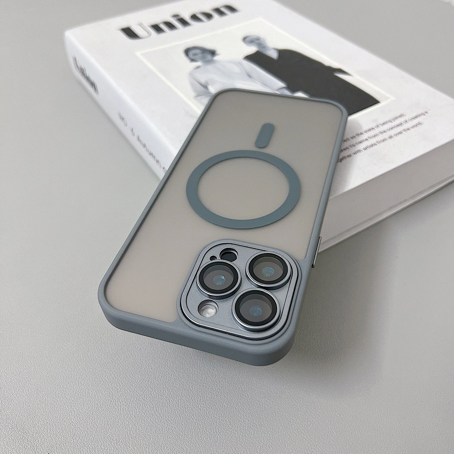 Magnetic Luxury Matte Translucent Armor Shockproof Case For iPhone 16 15 14 13 12 11 Pro Max For Magsafe Wireless Charge Cover