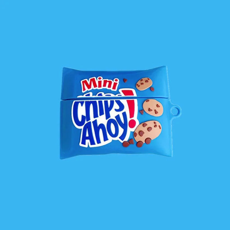 3D Cute Cartoon Creative Earphone Case For Airpods Pro 2 Snack Candy Silicone Soft Charging Box Cover For Airpods 1 2 4 3 2021