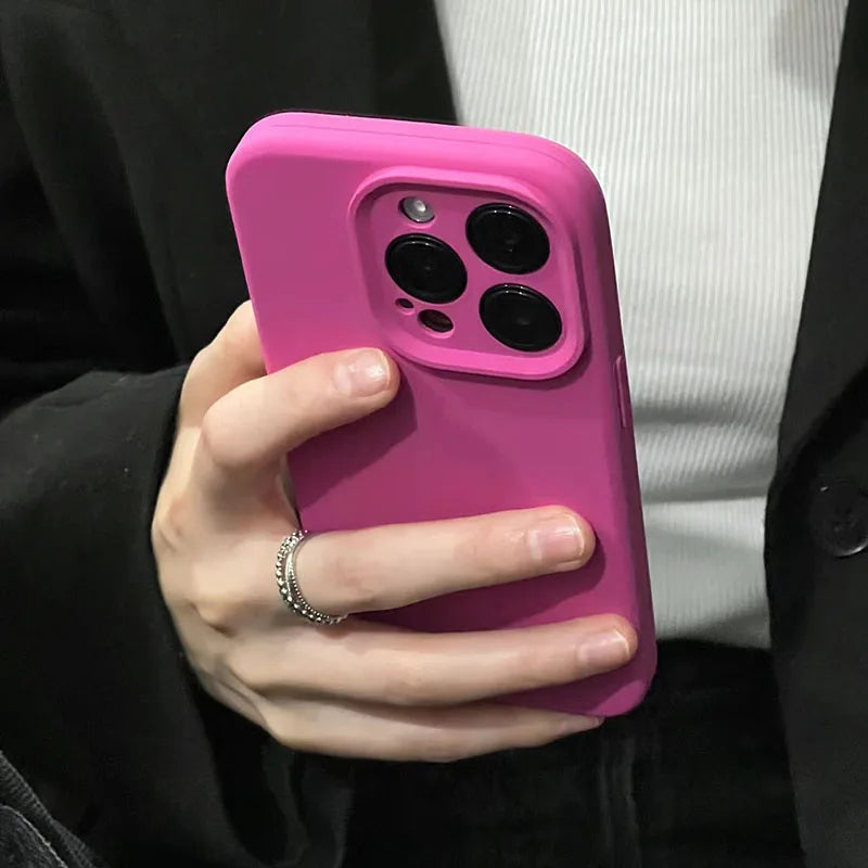Original Liquid Silicone Phone Case For iPhone 16 15 13 12 14 Pro Max Apple Cases For iPhone 13 12 14 15 16 Plus Full Logo Cover