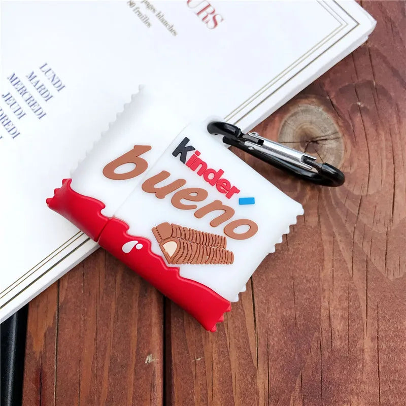 Cover for AirPods 4 2024 Cartoon Sugar Bubble Gum Earphone Case for Apple AirPods Pro 2 Charging Box Hedgehog Case for AirPods 3