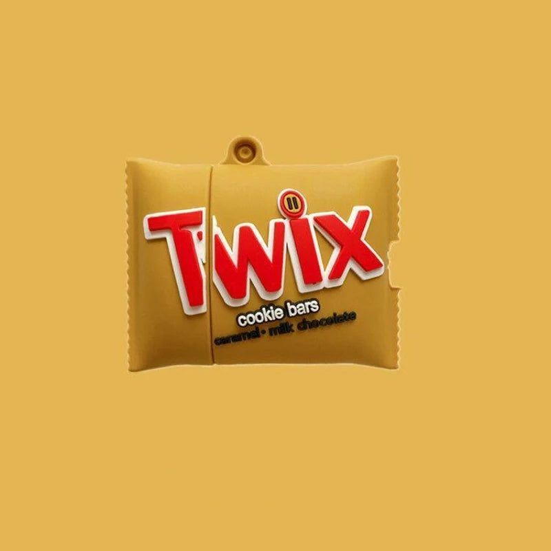3D Cute Cartoon Creative Earphone Case For Airpods Pro 2 Snack Candy Silicone Soft Charging Box Cover For Airpods 1 2 4 3 2021