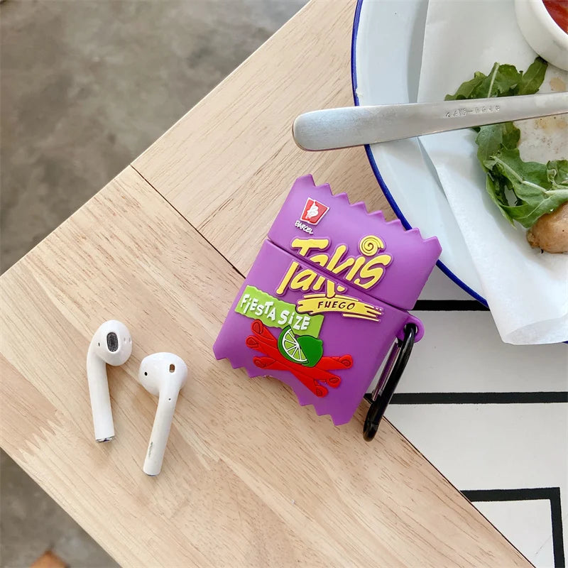 Cover for AirPods 4 2024 Cartoon Sugar Bubble Gum Earphone Case for Apple AirPods Pro 2 Charging Box Hedgehog Case for AirPods 3