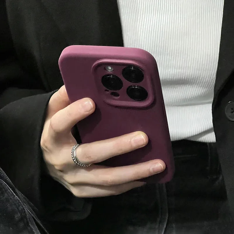 Original Liquid Silicone Phone Case For iPhone 16 15 13 12 14 Pro Max Apple Cases For iPhone 13 12 14 15 16 Plus Full Logo Cover