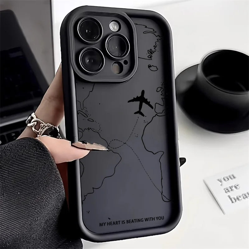 Soft Candy Liquid Silicone Phone Case For iPhone 13 Case iPhone 15 11 14 12 16 Pro Max 16e XR 7 8 Plus SE 2022 Shockproof Cover