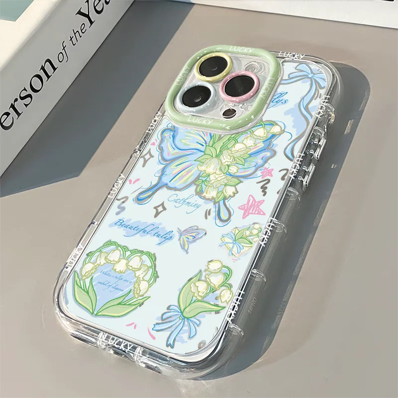 Cut Cat Aninal Phone Case For iPhone 13 Funda iPhone 15 11 16 14 17 Pro Max Air 12 7 8 Plus SE 2020 17promax Silicone Soft Cover