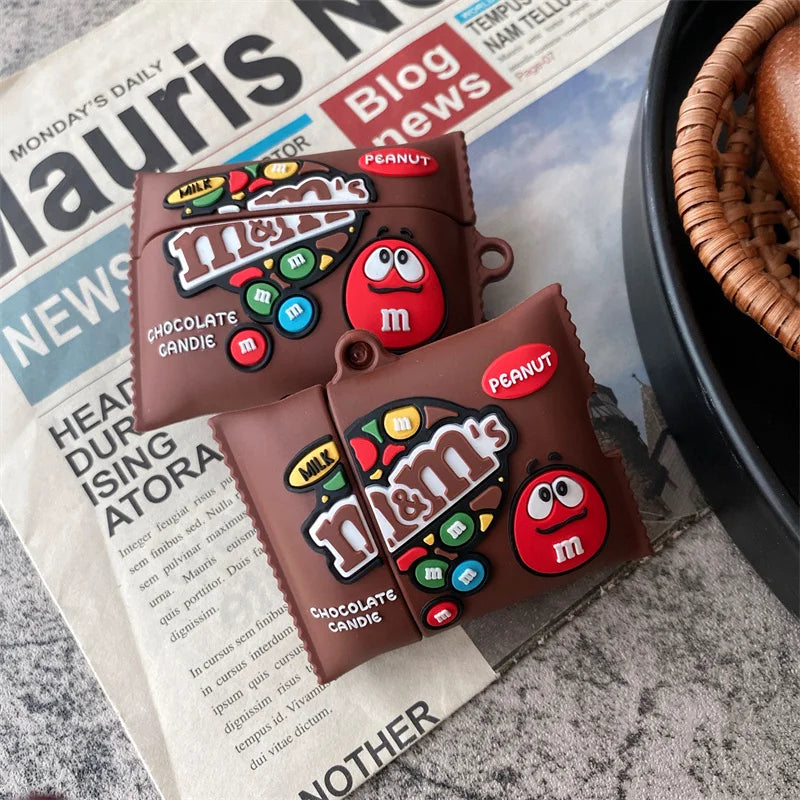3D Ice Cream Puppy Cartoon Cover for AirPods 4 Case Cute Earphone Case for AirPods Pro 2 Charging Cover for AirPods 4 3 2 1
