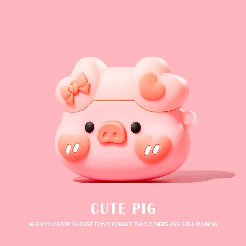 Cover for AirPods 4 2024 Cartoon Sugar Bubble Gum Earphone Case for Apple AirPods Pro 2 Charging Box Hedgehog Case for AirPods 3