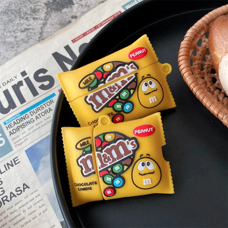 Cover for AirPods 4 2024 Cartoon Sugar Bubble Gum Earphone Case for Apple AirPods Pro 2 Charging Box Hedgehog Case for AirPods 3