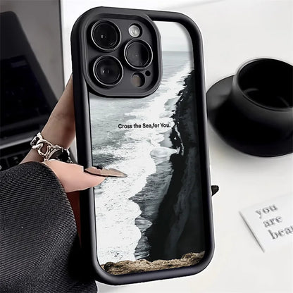 Soft Candy Liquid Silicone Phone Case For iPhone 13 Case iPhone 15 11 14 12 16 Pro Max 16e XR 7 8 Plus SE 2022 Shockproof Cover