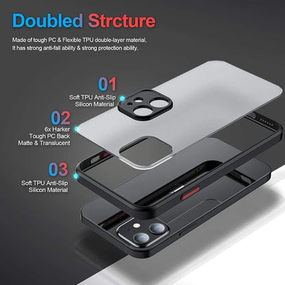 S-Super M-Marios B-Bros Cute Frosted Translucent For Apple iPhone 16 15 14 13 12 11 XS XR X Pro Max Plus Mini TPU Phone Case