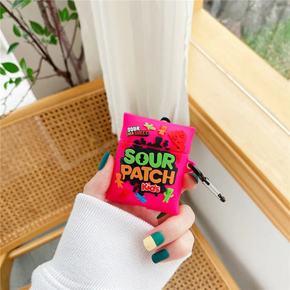 Cover for AirPods 4 2024 Cartoon Sugar Bubble Gum Earphone Case for Apple AirPods Pro 2 Charging Box Hedgehog Case for AirPods 3