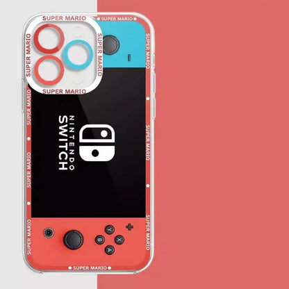 Super Mario Bros Game Case For Iphone 15 Pro Max 16 11 14 13 12 X XS XR 7 8 Plus Cover Silicone Funda Transparent