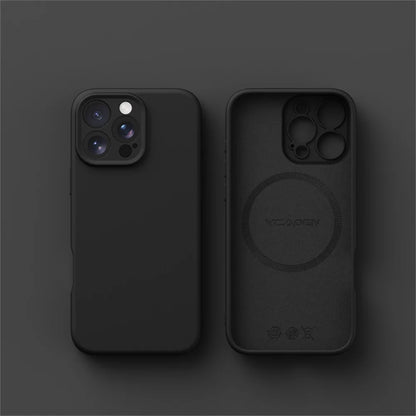 Luxury Liquid Silicone For Magsafe Phone Case For iPhone 16 Plus 15 14 13 12 Pro Max 11 X XR Wireless Charging Skin Smooth Cover