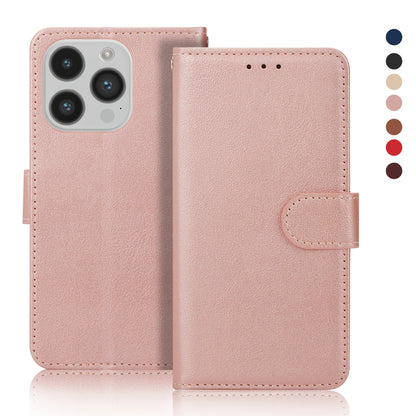 Leather Case Protect Cover For iPhone 15 14 13 12 Mini 11 Pro Max X XR XS Max 7 8 6 6s Plus SE 2020 2022 Stand Flip Wallet Case