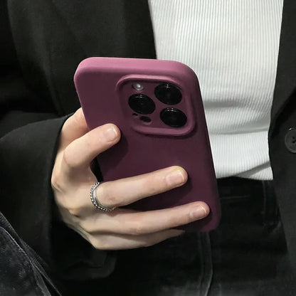 Original Liquid Silicone Phone Case For iPhone 16 15 13 12 14 Pro Max Apple Cases For iPhone 13 12 14 15 16 Plus Full Logo Cover