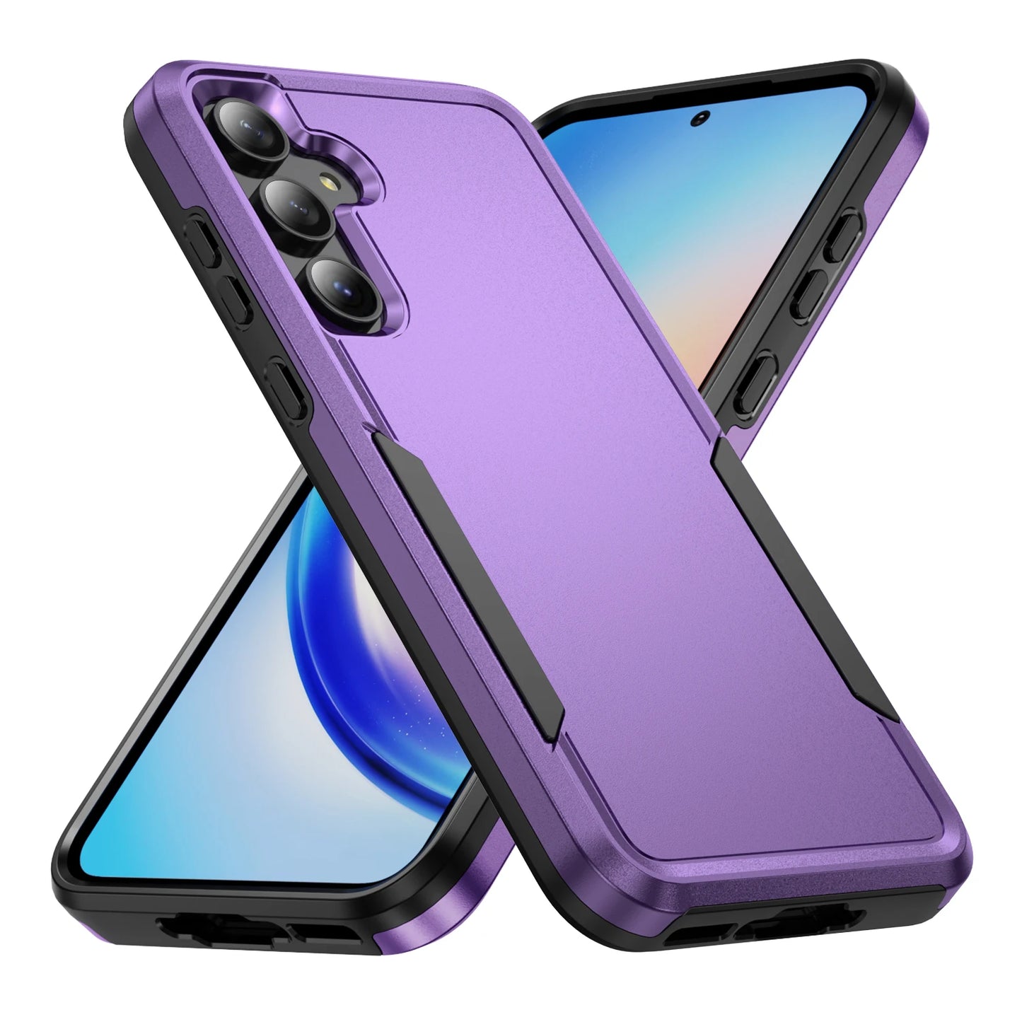Military Grade Cases for Samsung Galaxy S24 FE S22 S23 Plus S21 S25 Ultra Edge S20 A54 A16 5G A56 A55 A35 A15 Armor Case Coque