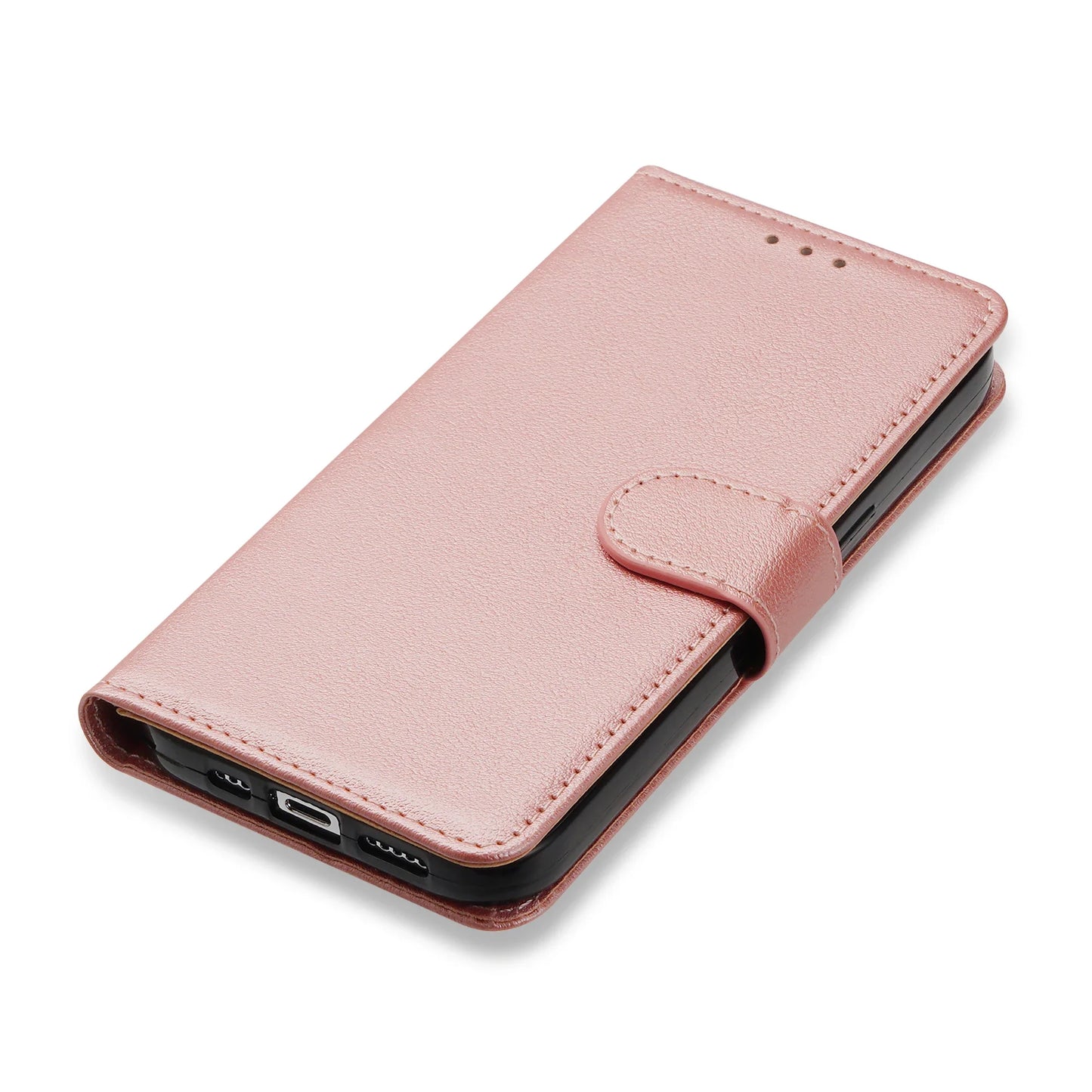 Leather Case Protect Cover For iPhone 15 14 13 12 Mini 11 Pro Max X XR XS Max 7 8 6 6s Plus SE 2020 2022 Stand Flip Wallet Case