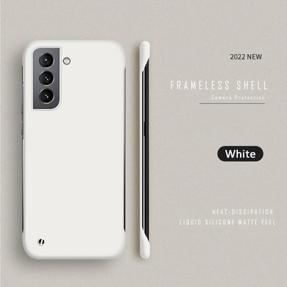 Thin Slim Hard PC Frameless Case For Samsung Galaxy S23 S20 S21 FE S22 Ultra S10 Plus NOTE 20 Ultra 9 10 Plus Matte Cover Funda