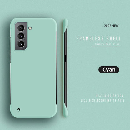 Thin Slim Hard PC Frameless Case For Samsung Galaxy S23 S20 S21 FE S22 Ultra S10 Plus NOTE 20 Ultra 9 10 Plus Matte Cover Funda