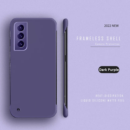Thin Slim Hard PC Frameless Case For Samsung Galaxy S23 S20 S21 FE S22 Ultra S10 Plus NOTE 20 Ultra 9 10 Plus Matte Cover Funda